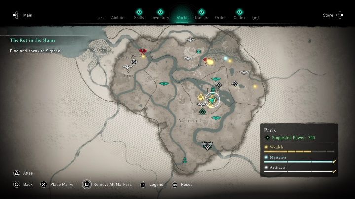 6 - AC Valhalla Siege of Paris: Gear, Paris - secrets, locations - Paris - Assassins Creed Valhalla Guide and Walkthrough