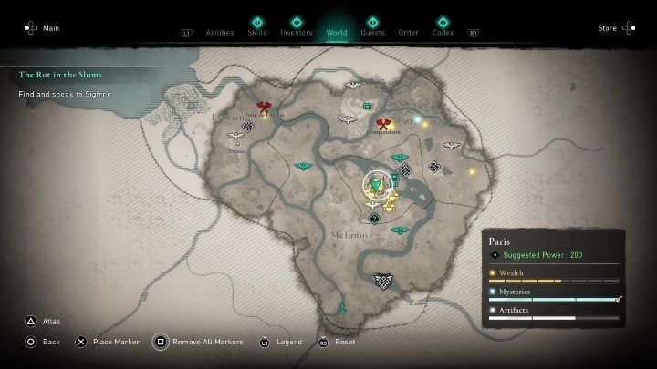 1 - AC Valhalla Siege of Paris: Books of Knowledge (Abilities), Paris - secrets - Paris - Assassins Creed Valhalla Guide and Walkthrough