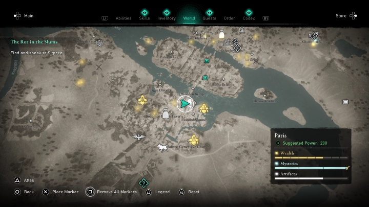 Location: You will find the paper right next to the wooden bridge - AC Valhalla Siege of Paris: Flying Paper, Paris - secrets - Paris - Assassins Creed Valhalla Guide and Walkthrough