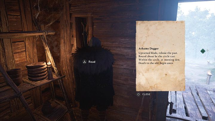 The third clue is inside the cottage - Assassins Creed Valhalla: Clues and Riddles - Glowecestrescire - Assassins Creed Valhalla Guide and Walkthrough