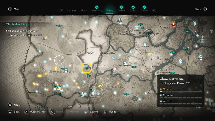 1 - Assassins Creed Valhalla: The Stolen King - Glowecestrescire - Assassins Creed Valhalla Guide and Walkthrough