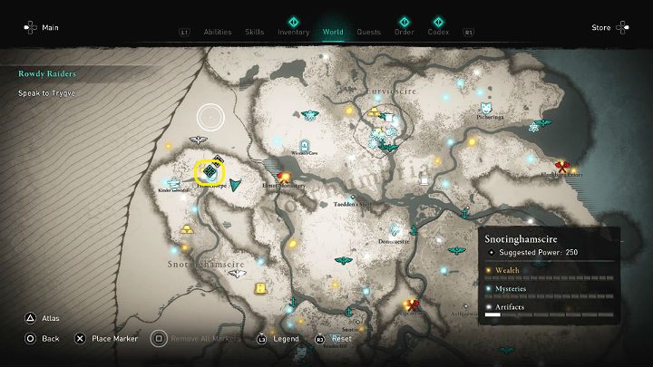 1 - Assassins Creed Valhalla: Rowdy Raiders - Snotinghamscire - Assassins Creed Valhalla Guide and Walkthrough