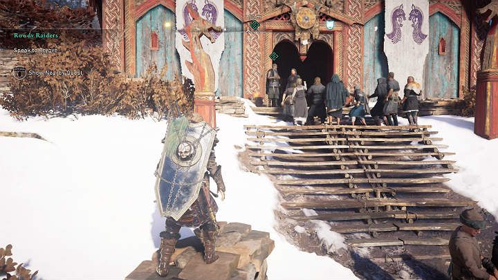 Go back to the longhouse in Henthorpe to talk to Trygve - Assassins Creed Valhalla: Rowdy Raiders - Snotinghamscire - Assassins Creed Valhalla Guide and Walkthrough
