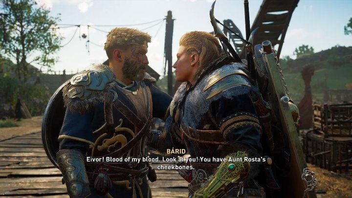 Barid will greet you at the port, and after a short conversation, he will invite you to his "castle - AC Valhalla Wrath of the Druids: Blood Bond - Walkthrough - Assassins Creed Valhalla Guide and Walkthrough