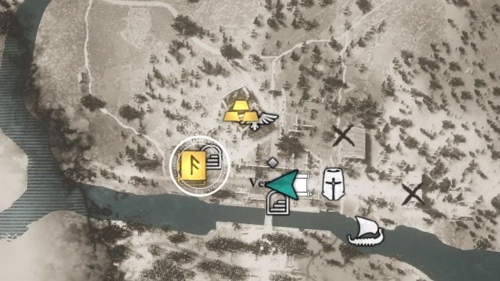 Assassins creed valhalla map icon, never seen this before and its not in  the map legend anyone know what it is? I'm at the point and its 200+ meters  below the ground 