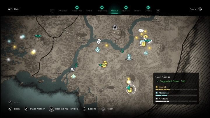 1 - AC Valhalla Dawn of Ragnarok: Abilities (Gullnamar) - list of all - Gullnamar - Assassins Creed Valhalla Guide and Walkthrough
