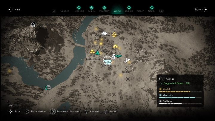 Location: Uldar - AC Valhalla Dawn of Ragnarok: Mythical Memory (Gullnamar) - list of all - Gullnamar - Assassins Creed Valhalla Guide and Walkthrough