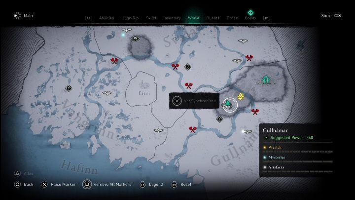 1 - AC Valhalla Dawn of Ragnarok: Jotun Blight (Gullnamar) - list of all - Gullnamar - Assassins Creed Valhalla Guide and Walkthrough