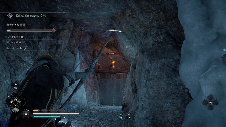 The gear cannot be changed, it is pre-determined - AC Valhalla: Wolf Mastery Challenge - Odin Mine Hideout - Odin Mine Hideout - Assassins Creed Valhalla Guide and Walkthrough