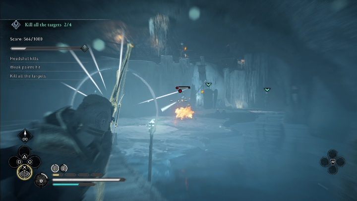 The challenge will end when you kill all the targets - even if you don't complete the other quests available on this map - AC Valhalla: Wolf Mastery Challenge - Odin Mine Hideout - Odin Mine Hideout - Assassins Creed Valhalla Guide and Walkthrough