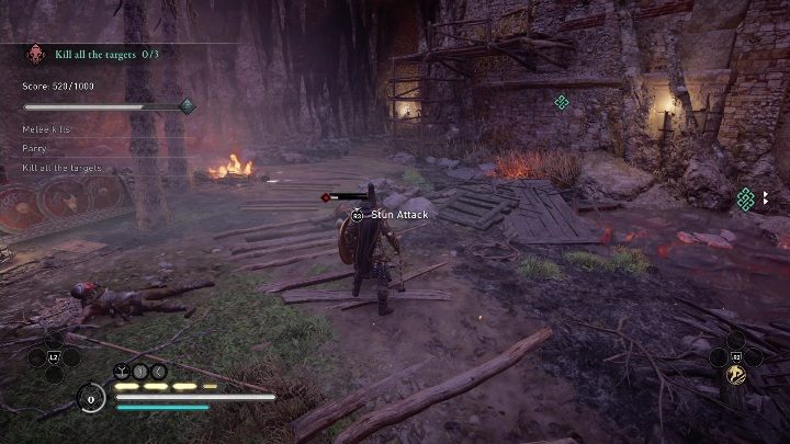 The only ability you can use during this challenge is Dive of the Valkyries - AC Valhalla: Bear Mastery Challenge - Templebrough Fort - Templebrough Fort - Assassins Creed Valhalla Guide and Walkthrough