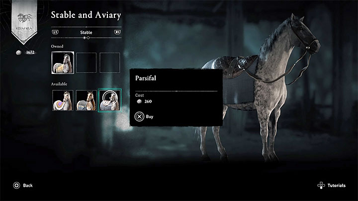 You can change the appearance of your horse and raven - Assassins Creed Valhalla: Can you own a pet? - Eivor - Assassins Creed Valhalla Guide and Walkthrough