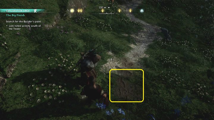 When it comes down to it, Loki doesn't seem to know which way to go to find the Constructor's paint - Assassins Creed Valhalla: The Big Finish - Asgard - Assassins Creed Valhalla Guide and Walkthrough