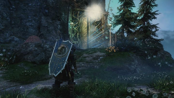 After talking to the rest of the gods, go through the gate of Jotunheim, located by Heimdall's Tower - Assassins Creed Valhalla: The Big Finish - Asgard - Assassins Creed Valhalla Guide and Walkthrough