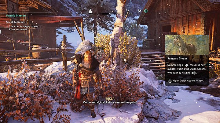 The horse is very useful in Assassin's Creed: Valhalla, as there are very vast lands to explore and it would take a lot of time to complete this on foot - Assassins Creed Valhalla: How to unlock the horse? - Exploration - Assassins Creed Valhalla Guide and Walkthrough