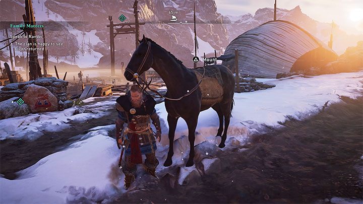 In order to summon your horse, you have to hold the left direction key on the pad to use the louder whistle option - Assassins Creed Valhalla: How to unlock the horse? - Exploration - Assassins Creed Valhalla Guide and Walkthrough