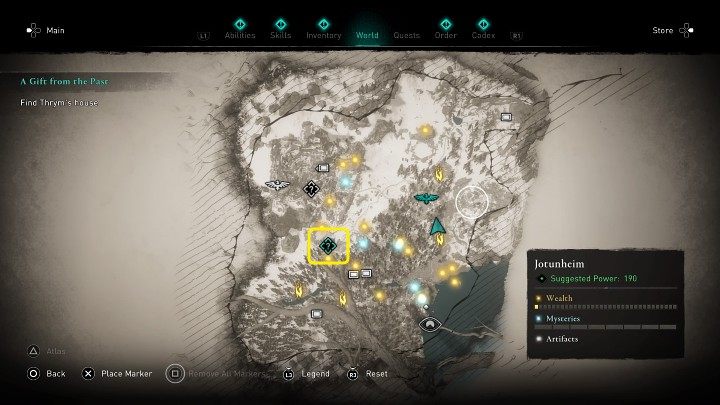 1 - Assassins Creed Valhalla: A Gift from the Past - Jotunheim - Assassins Creed Valhalla Guide and Walkthrough