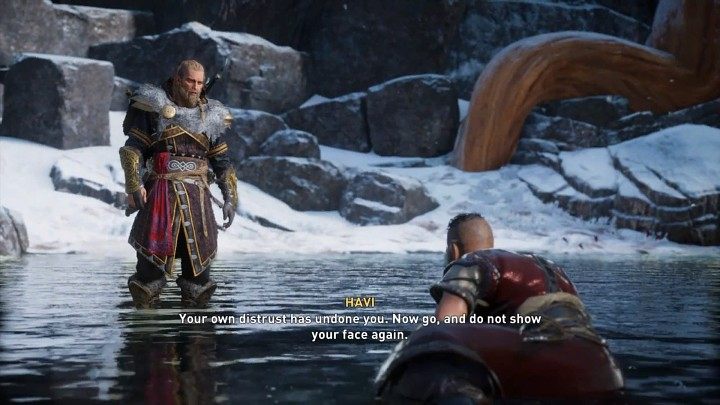 After the fight, you will not be able to kill the defeated opponent - Assassins Creed Valhalla: Loki boss fight - how to win? - Bosses - Assassins Creed Valhalla Guide and Walkthrough