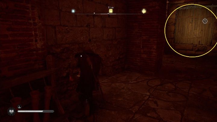 In the tunnel you will see a wooden door - Assassins Creed Valhalla: Abilities - Ledecestresscire secrets, locations - Ledecestrescire - Assassins Creed Valhalla Guide and Walkthrough