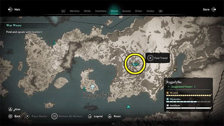 You can earn this trophy in the first hours of the game, because the opportunity to unlock it appears in the "starting" region of Rygjafylke in Norway - Assassins Creed Valhalla: How to get Skadis Hobby trophy? - Trophy guide - Assassins Creed Valhalla Guide and Walkthrough