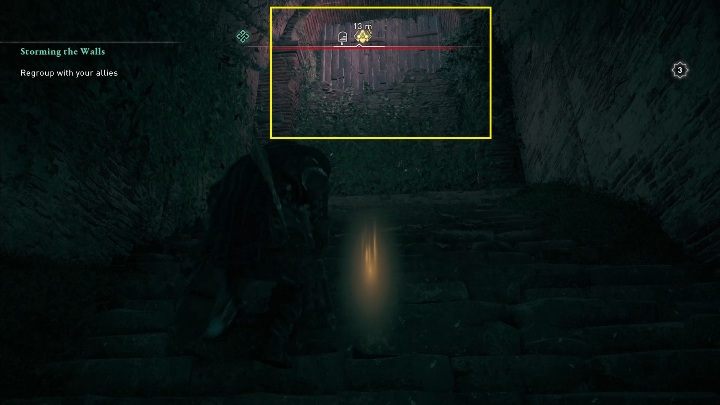 Then take care of the stones in the wall and finally the boards that block the entrance to the location with the treasure - Assassins Creed Valhalla: Gear - Suthsexe secrets, locations - Suthsexe - Assassins Creed Valhalla Guide and Walkthrough