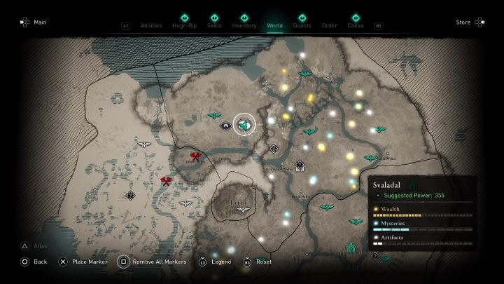 1 - AC Valhalla Dawn of Ragnarok: Uncut Gemstones (Svaladal) - list of all - Svaladal - Assassins Creed Valhalla Guide and Walkthrough