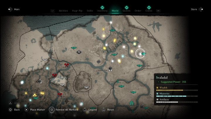 2 - AC Valhalla Dawn of Ragnarok: Uncut Gemstones (Svaladal) - list of all - Svaladal - Assassins Creed Valhalla Guide and Walkthrough