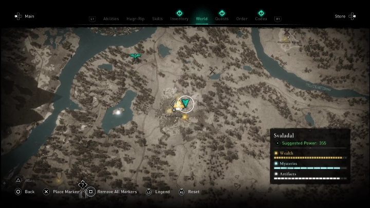 Location: Gufathorp - AC Valhalla Dawn of Ragnarok: Uncut Gemstones (Svaladal) - list of all - Svaladal - Assassins Creed Valhalla Guide and Walkthrough
