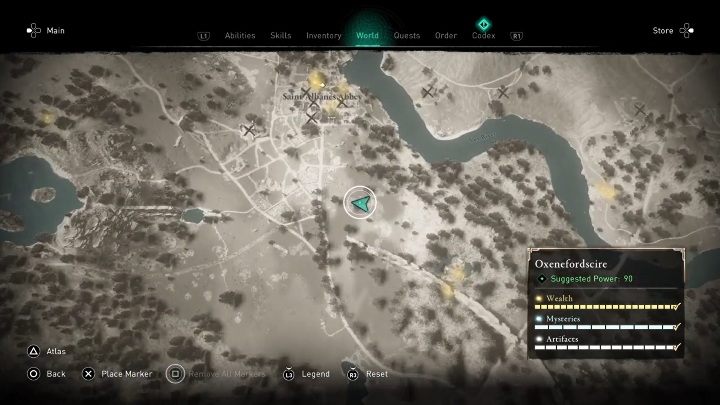 The schematic can be found in the eastern part of the Oxenefordscire region - Assassins Creed Valhalla: Treasure Hoard map - Lunden, secrets, locations - Lunden - Assassins Creed Valhalla Guide and Walkthrough