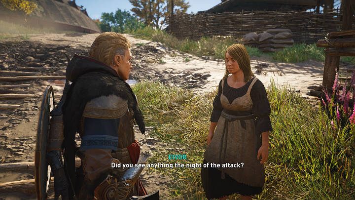 Before you go to a meeting with Soma, you can ask the people of Grantebridge if they saw anything suspicious before the Saxons attacked - Assassins Creed Valhalla: The Stench of Treachery - Grantebridgescire - Assassins Creed Valhalla Guide and Walkthrough