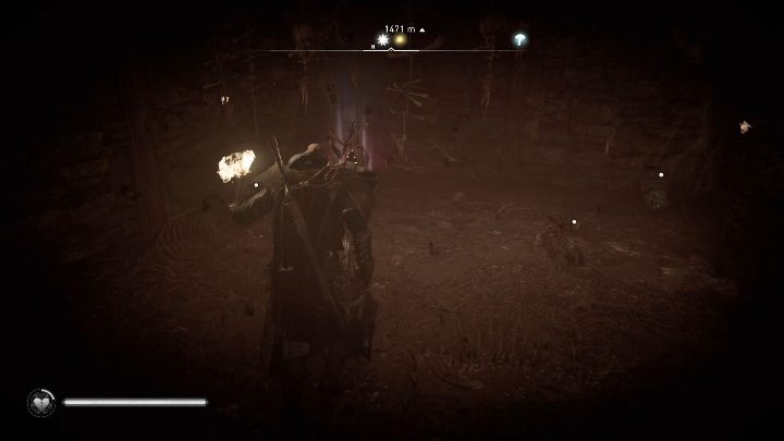 Location of the totem: to get to the totem you have to destroy the boulders that block the entrance to the basement - Assassins Creed Valhalla: Cursed Symbol - Lincolnscire secrets, locations - Lincolnscire - Assassins Creed Valhalla Guide and Walkthrough