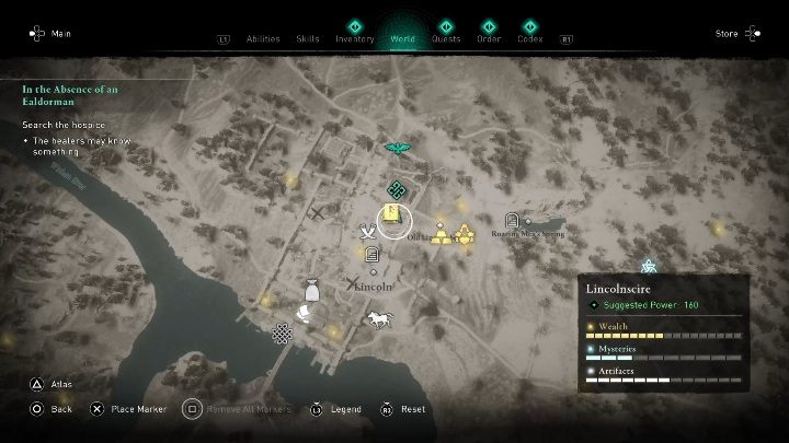 The Piercing Shot ability is in Lincoln town - Assassins Creed Valhalla: Abilities - Lincolnscire secrets, locations - Lincolnscire - Assassins Creed Valhalla Guide and Walkthrough
