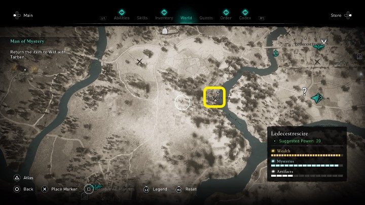 Wilf is willing to forgive Tarben if you recover his goods - Assassins Creed Valhalla: Man of Mystery - Ravensthorpe - Assassins Creed Valhalla Guide and Walkthrough