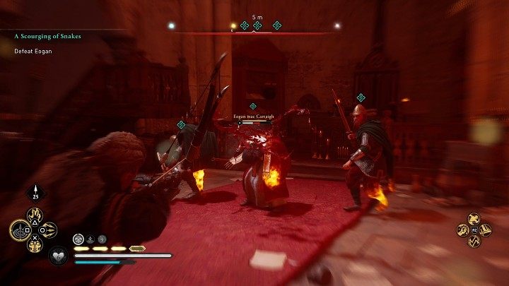 Once inside the church, you will have to face Eogan and his two elite guards - AC Valhalla Wrath of the Druids: A Scourging of Snakes - Walkthrough - Assassins Creed Valhalla Guide and Walkthrough