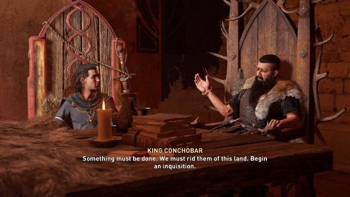 Upon returning to Durrow, you will witness a conversation in which the kings demand that Flann eliminate the Children of Danu - AC Valhalla: Wrath of the Druids: The Cost of Betrayal - Walkthrough - Assassins Creed Valhalla Guide and Walkthrough