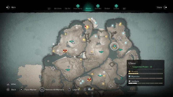 3 - AC Valhalla Wrath of the Druids: Gear - Ulster, secrets, locations - Ulster - Assassins Creed Valhalla Guide and Walkthrough