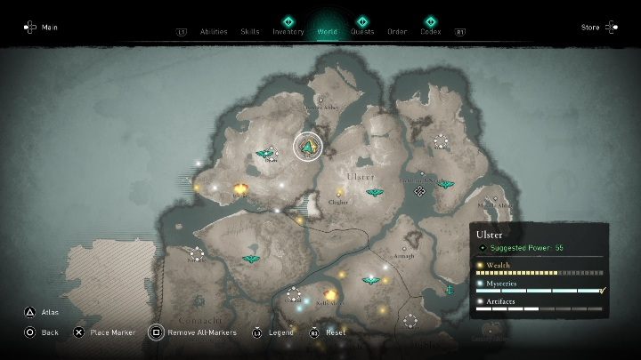 6 - AC Valhalla Wrath of the Druids: Gear - Ulster, secrets, locations - Ulster - Assassins Creed Valhalla Guide and Walkthrough