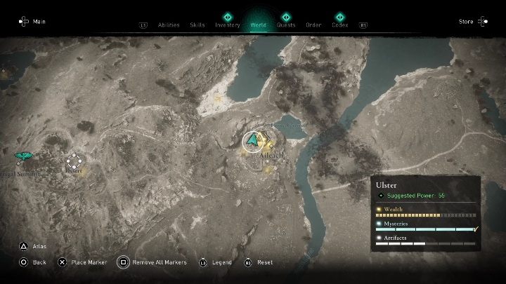 You can find this chest in Aileach - AC Valhalla Wrath of the Druids: Gear - Ulster, secrets, locations - Ulster - Assassins Creed Valhalla Guide and Walkthrough