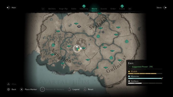 1 - AC Valhalla Dawn of Ragnarok: Uncut Gemstones (Eitri) - list of all - Eitri - Assassins Creed Valhalla Guide and Walkthrough