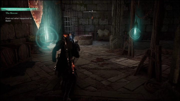 Frigga will lead you to a building where you need to examine a few objects - AC Valhalla Dawn of Ragnarok: Restless Dreams - Walkthrough - Assassins Creed Valhalla Guide and Walkthrough