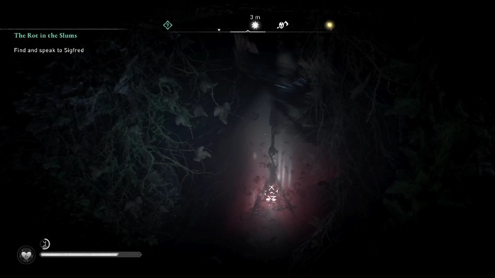 In this part of the map, you will find 1 Cursed Symbol - AC Valhalla Siege of Paris: Amienois - map - Maps of France - Assassins Creed Valhalla Guide and Walkthrough