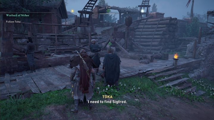 When you reach Melun, you must find Sigfred - AC Valhalla Siege of Paris: Warlord of Melun - Main missions - Assassins Creed Valhalla Guide and Walkthrough
