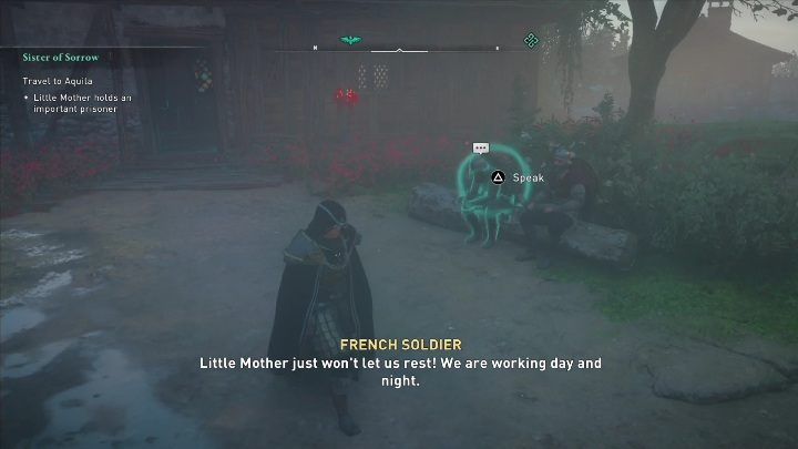 Before you set out on your journey, you can head to a small tavern - AC Valhalla Siege of Paris: Sister of Sorrow - Main missions - Assassins Creed Valhalla Guide and Walkthrough