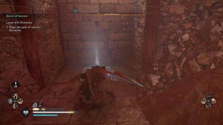 After killing the woman, you will meet another woman who will need your help to get out of there - AC Valhalla Siege of Paris: Sister of Sorrow - Main missions - Assassins Creed Valhalla Guide and Walkthrough