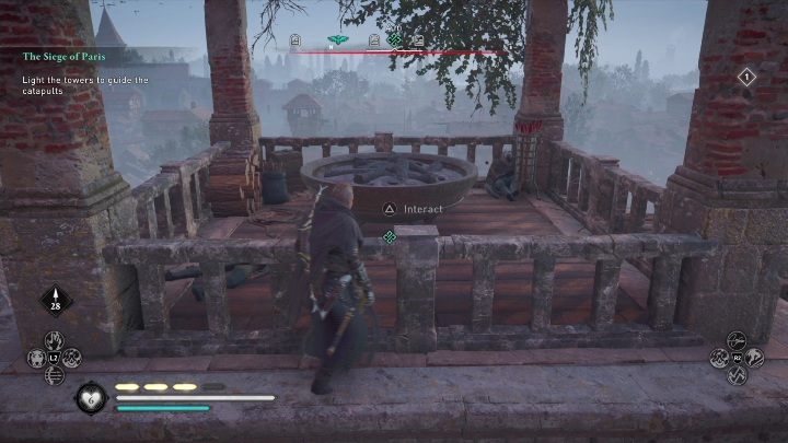 Your task will be to set fire to one more tower - AC Valhalla Siege of Paris: The Siege of Paris - Main missions - Assassins Creed Valhalla Guide and Walkthrough