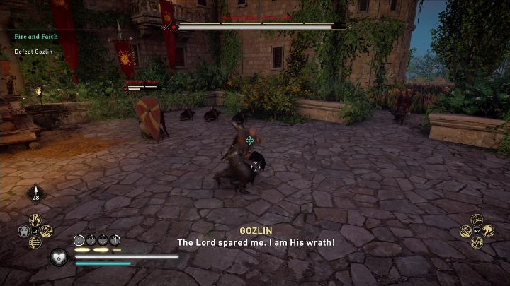 When you decide to help the queen, you will face Gozlin - AC Valhalla Siege of Paris: Fire and Faith - Main missions - Assassins Creed Valhalla Guide and Walkthrough