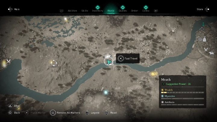 Region: Meath - AC Valhalla Wrath of the Druids: Irish Cycle Pages - entire collection, map - Secrets and Collectibles - Assassins Creed Valhalla Guide and Walkthrough