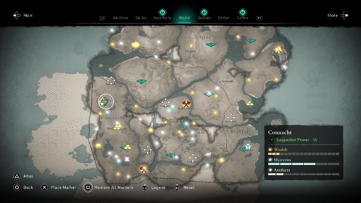 Region: Connacht - AC Valhalla Wrath of the Druids: The Druid Armor set - where to find it? Map - Secrets and Collectibles - Assassins Creed Valhalla Guide and Walkthrough