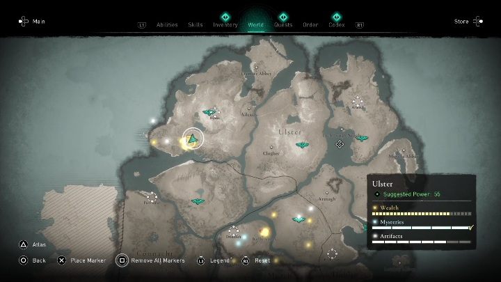 5 - AC Valhalla Wrath of the Druids: The Druid Armor set - where to find it? Map - Secrets and Collectibles - Assassins Creed Valhalla Guide and Walkthrough