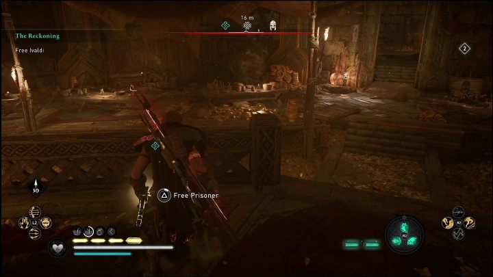 After getting rid of all the enemies, run up to Ivaldi and untie him - AC Valhalla Dawn of Ragnarok: The Reckoning - Walkthrough - Assassins Creed Valhalla Guide and Walkthrough